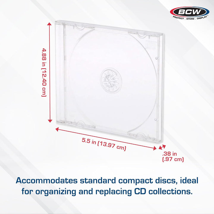 CD JEWEL CASES (10CT)