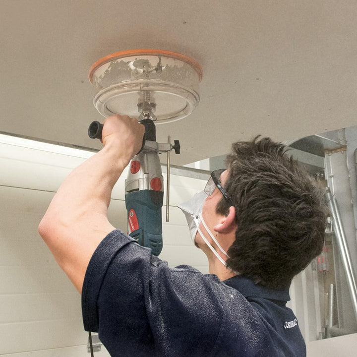 Silverline 633706 Kreis-Lochschneider mit Schutzhaube Ø 40–200 mm