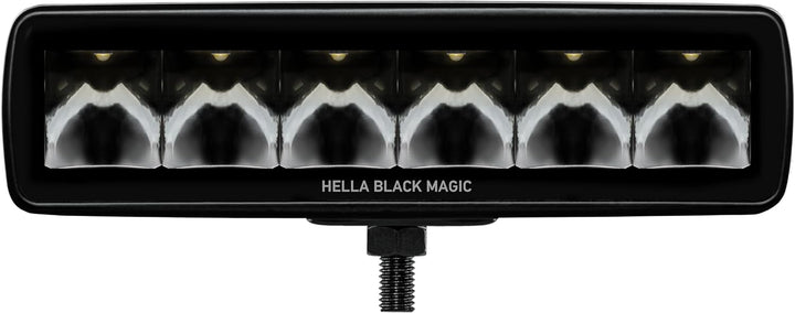 HELLA 1FB 358 176-211 LED-Fernscheinwerfer - Black Magic Mini Lightbar 6.2" - 12/24V - Anbau - Kabel