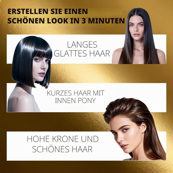 Mini Glätteisen Kabellos 2026 Neu, 2-in-1 Mini Haarglätter, USB-Wiederaufladbare Tragbare Hair Strai
