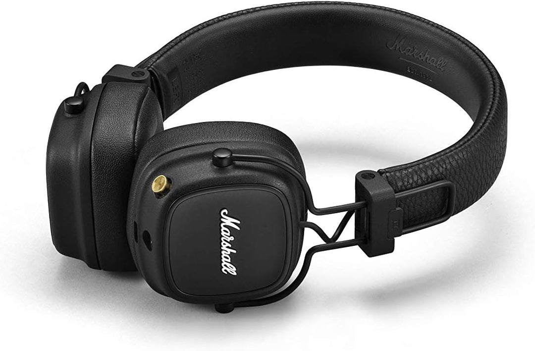 Marshall Major IV On Ear Bluetooth Kopfhörer, Kabelloser Ohrhörer, Faltbar, 80 Stunden kabellose Akk