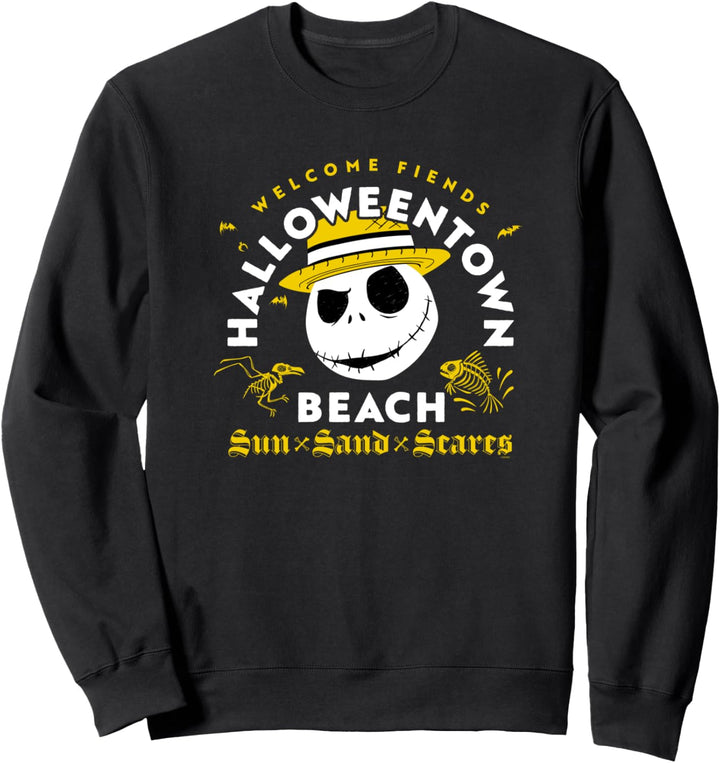 Disney The Nightmare Before Christmas Halloween Town Beach Sweatshirt
