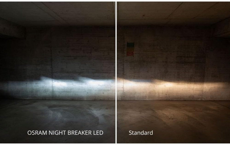 Osram NIGHT BREAKER LED H7 GEN 2, Fern- und Abblendlicht mit Strassenzulassung, 12V, bis zu 230% meh