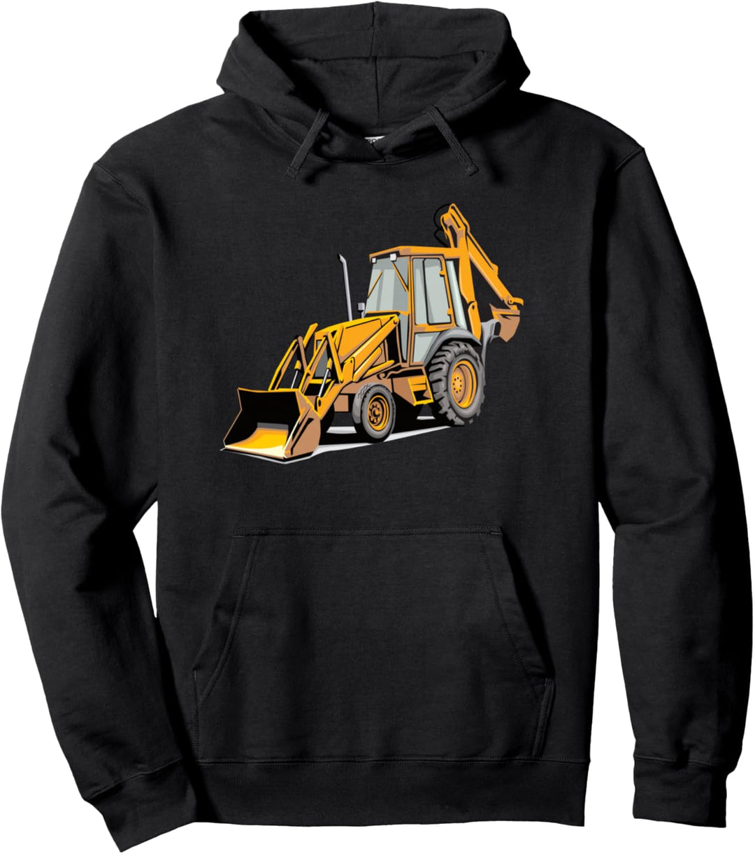Baggerbagger Baubetreiber schwere Ausrüstung Pullover Hoodie