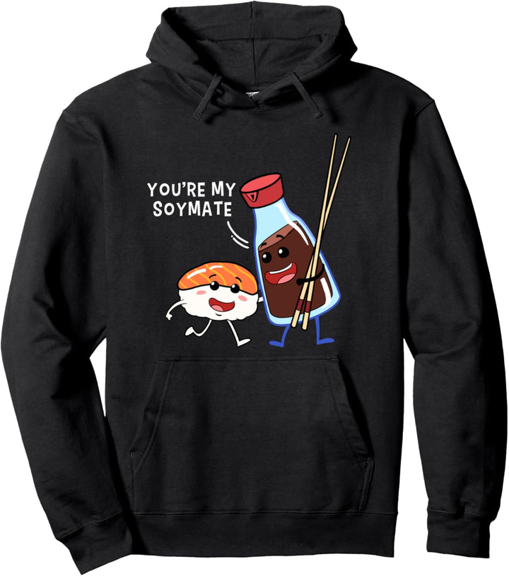 Sushi-Geschenk Japanische Sashimi-Sushi-Rolle Pullover Hoodie
