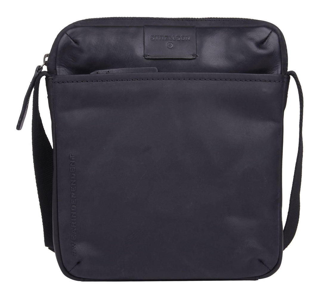 Strellson - brick lane marcus shoulderbag xsvz Schwarz 20X23X3 Farbe:schwarz / Material:polyester,le