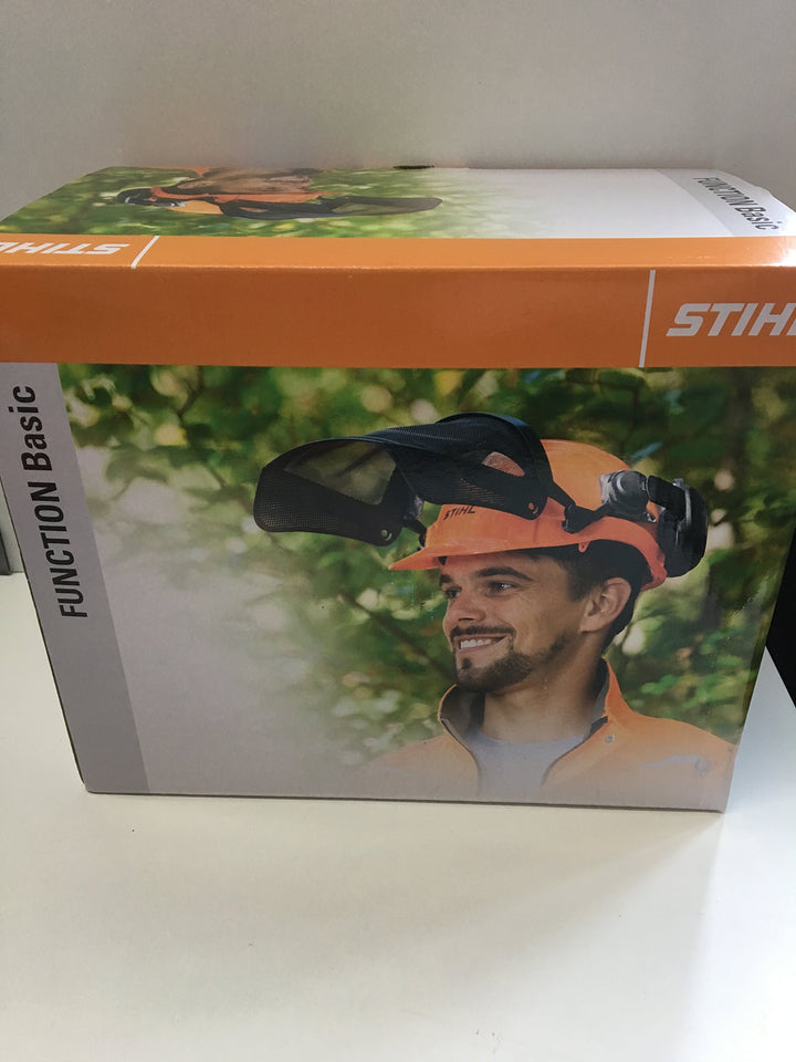 Stihl Function Basic Helmset mit Forsthelm, Gesichtsschutz und Gehörschutz