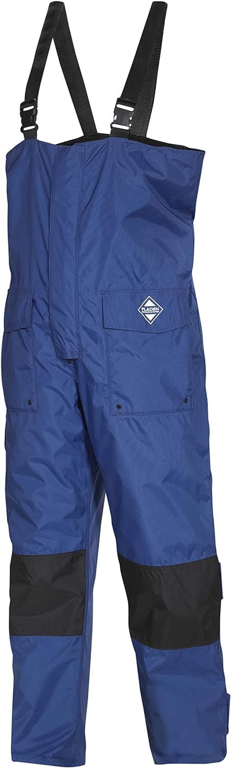 Fladen Rescue-System – 50N 857 Schwimmhose und Trägerhose ITW Nexus Schnallen verstellbare Träger –