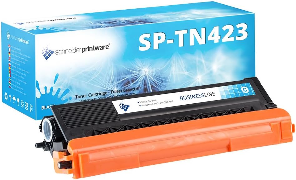 4 Schneider Printware Toner | 40% höhere Druckleistung | kompatibel zu Brother TN-423 TN-421 für Bro