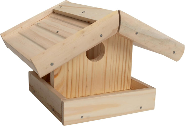 Betzold - Vogelhaus-Bausatz - Bastelset Holz Selbstgestalten Vögel füttern Natur, Natur
