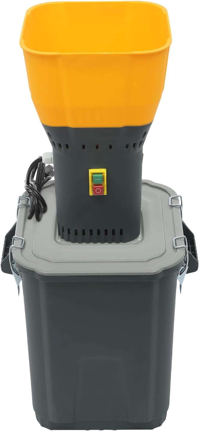 Getreidemühle Elektrisch, 30L Professionelle Schrotmühle Kornmühle mit 5 Siebe für alle Arten von Ge