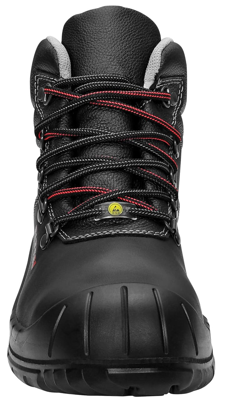 ELTEN Sicherheitsschuhe RENZO GTX XW Mid ESD S3 CI, Herren, Leder, Stahlkappe, leicht, robust, Schwa