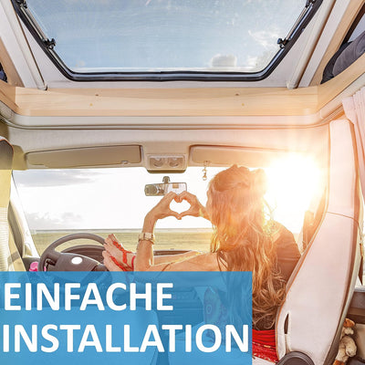 VSG24 Premium Wohnmobil Einparkhilfe zum nachrüsten, PDC Parksensoren hinten mit Stecksystem für ein