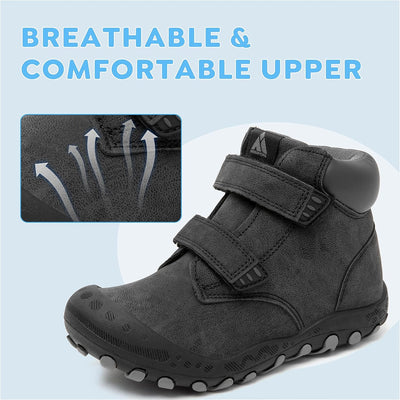 Mishansha Kinder Wanderschuhe rutschfest Leicht Trekking Wanderstiefel für Jungen Mädchen Gr.24-38 2
