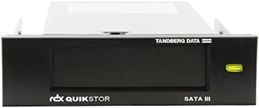 Tandberg 8813-RDX 500 GB SATA-Festplatte Quikstor mit Herausnehmbaren Medien Schwarz