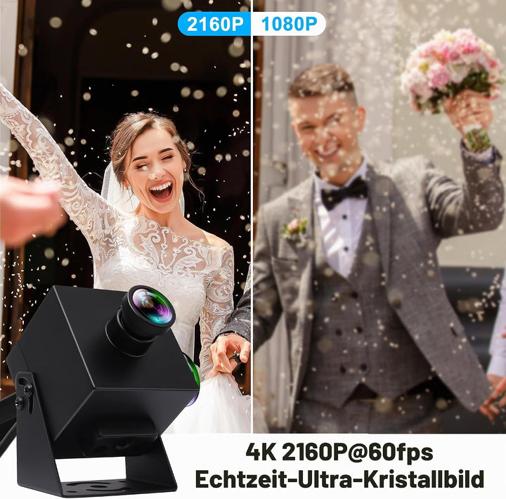 HDMI USB Kamera 60fps Hochgeschwindigkeitskamera ELP 4K HDMI USB 3.0 PC Kamera mit gleichzeitiger Au