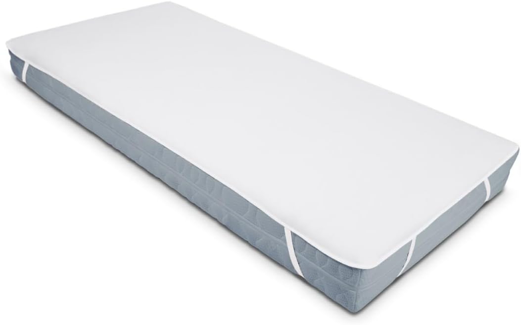 Blumtal Matratzenschoner 140x200cm 2er Set - wasserdichte Matratzenauflage 70x140cm aus 80% Baumwoll