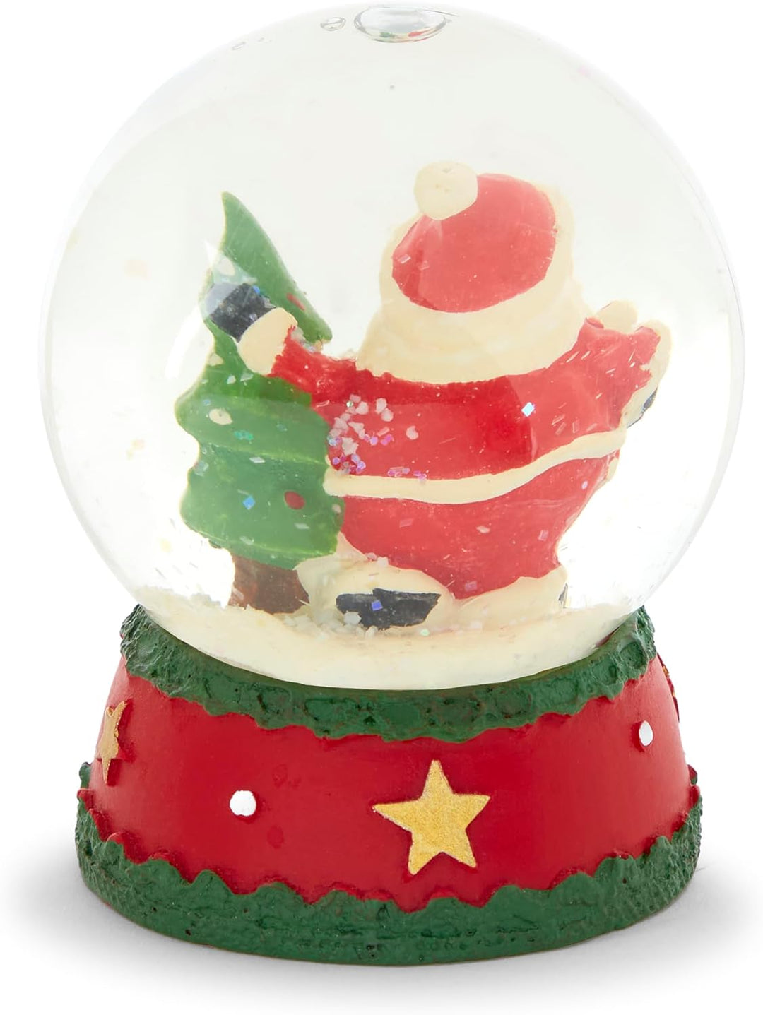 Mousehouse Gifts Deko Schneekugel Weihnachten mit Weihnachtsmann