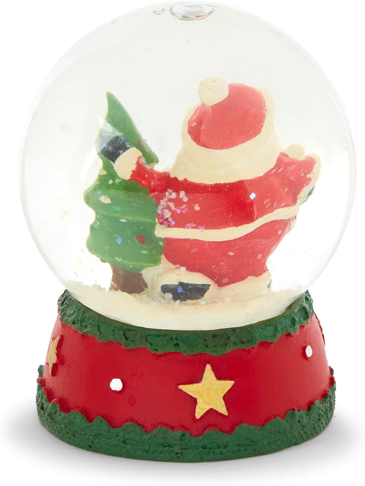 Mousehouse Gifts Deko Schneekugel Weihnachten mit Weihnachtsmann