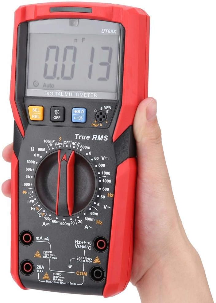 UT89X / UT89XD NVC-Messung Digitales Multimeter Spannungsprüfer Stromsensor mit Temperaturprüfung （R