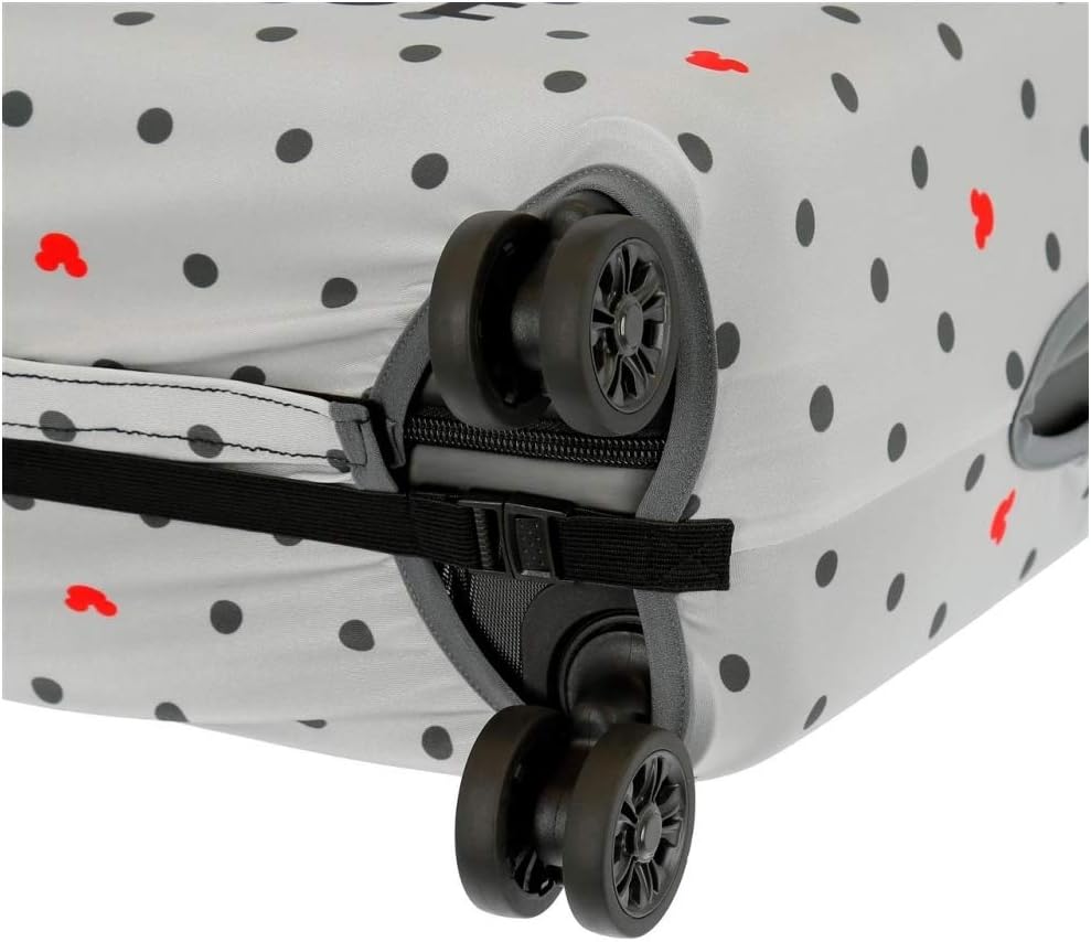 Kofferabdeckung Mickey Grau Mickey Medium Case Abdeckung Grau, Mickey Medium Case Abdeckung Grau