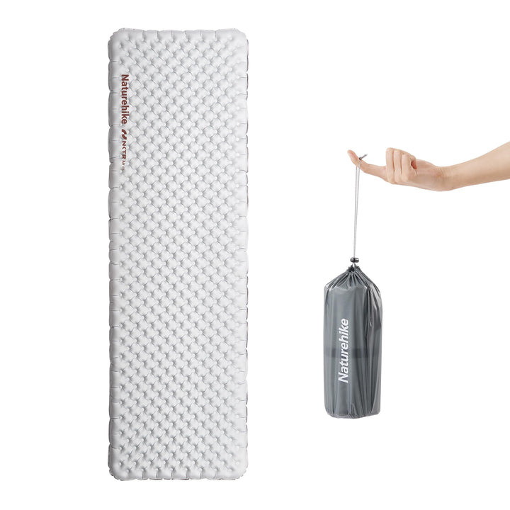 Naturehike Camping Isomatte Ultraleicht 5,8 R-Wert, 8 cm Dicke Aufblasbare Isomatte 4 Jahreszeiten L