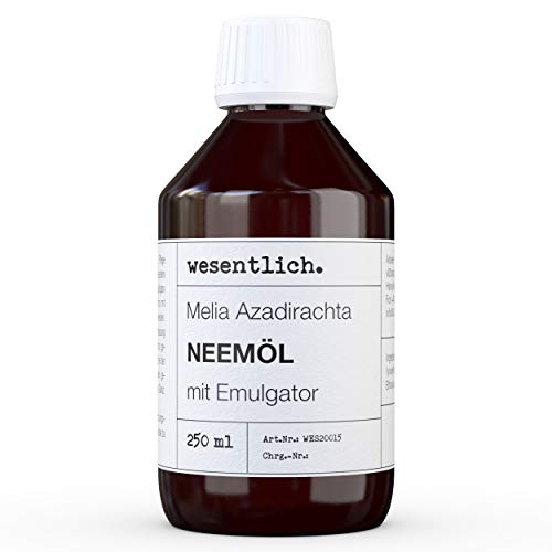 Neemöl mit Emulgator 250ml - fertig gemischt für sofortige Anwendung von wesentlich. 250 ml, 250 ml