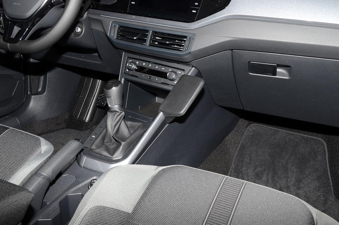 KUDA 3115 Halterung Kunstleder schwarz für VW Polo VI (AW) ab 09/2017 (MU), 3115