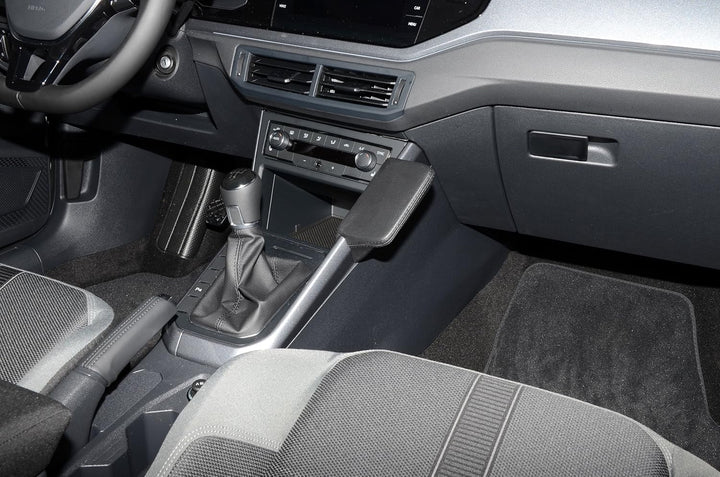 KUDA 3115 Halterung Kunstleder schwarz für VW Polo VI (AW) ab 09/2017 (MU), 3115
