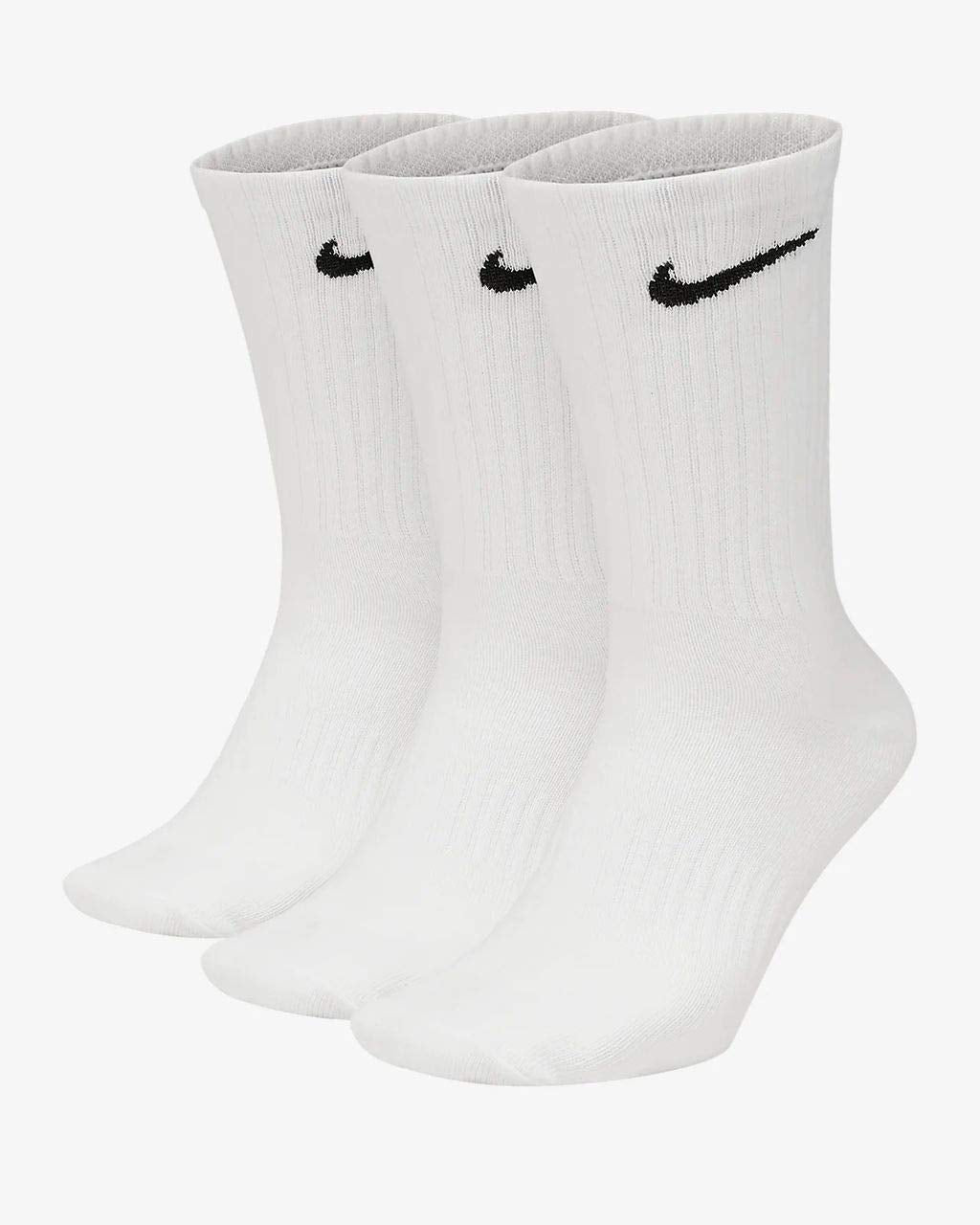 Nike Herren|Damen Socken Sx4508 001 S Weiss, S Weiss