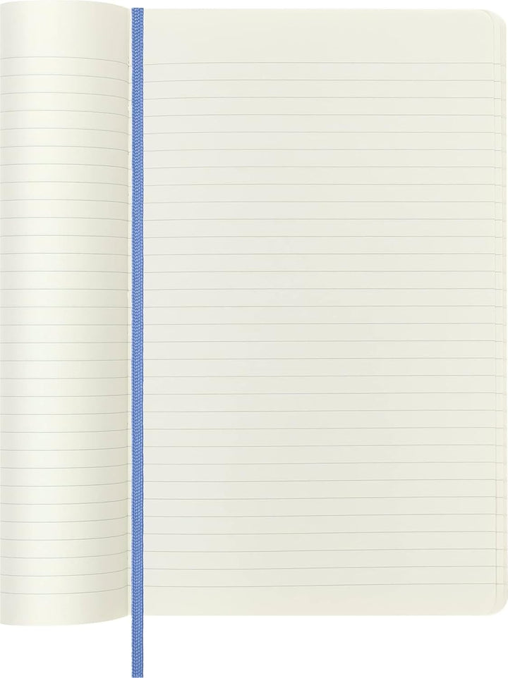 Moleskine - Klassisches Notizbuch, Linierte Seiten, Softcover und elastischer Verschluss, Grösse 13