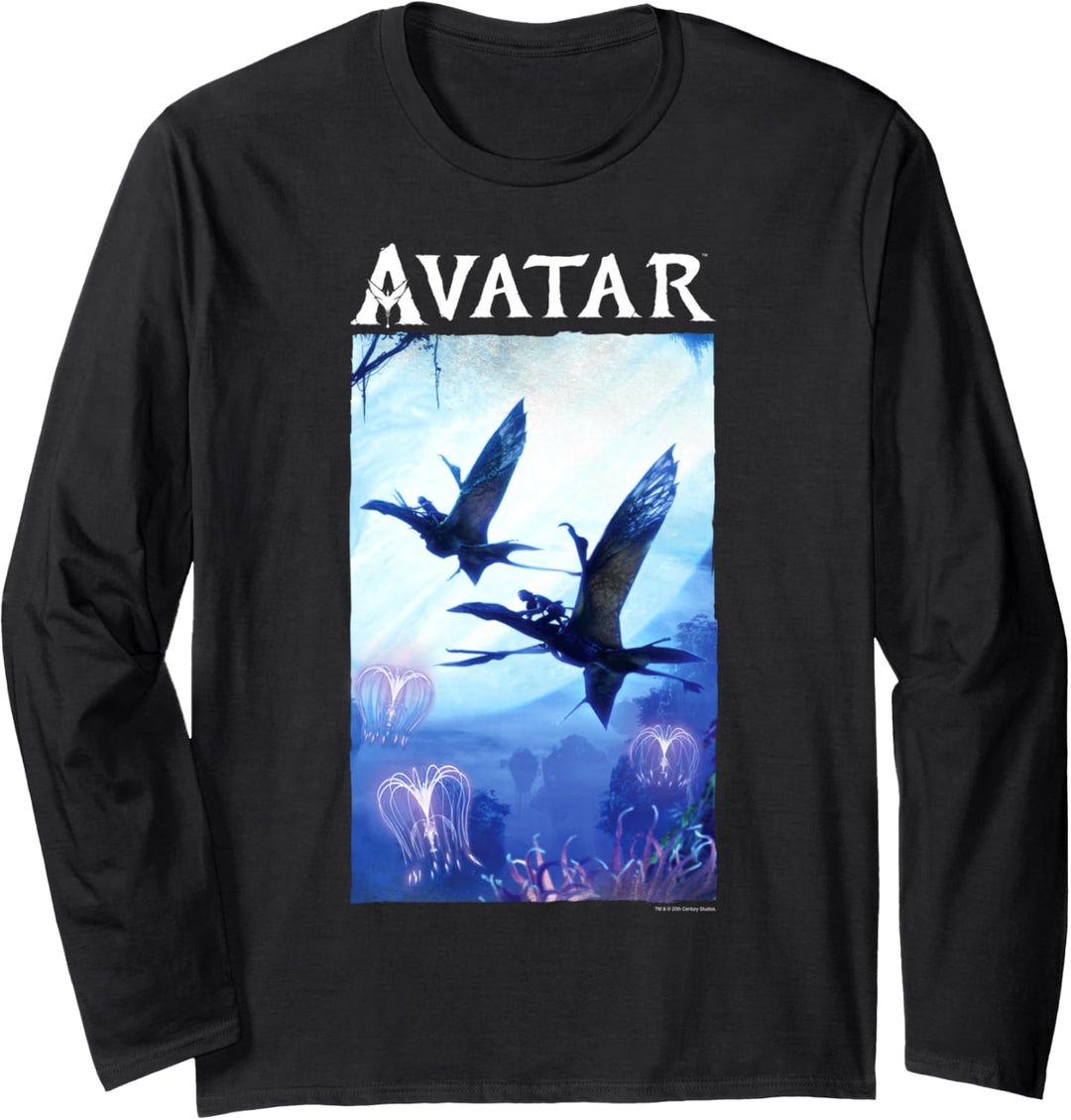 Avatar: The Way of Water Avatar Flight Pandora Panel Langarmshirt