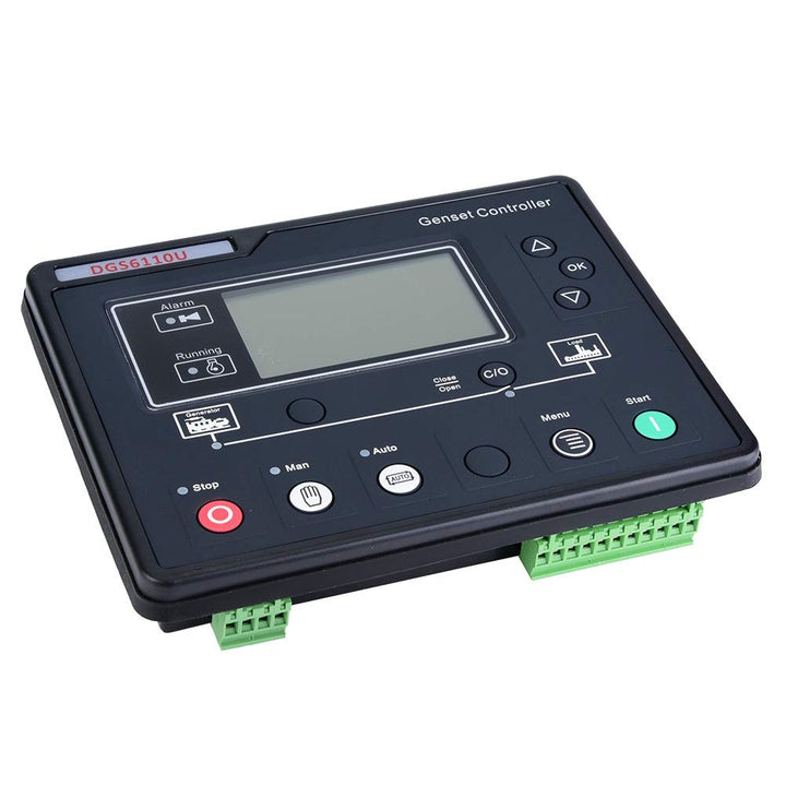 Generator Controller, DGS6110U Elektronisches Generator-Controller-Modul LCD-Display Kunststoff-Gene