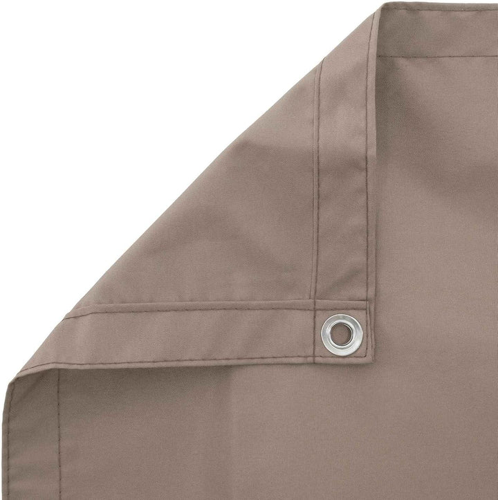 vidaXL Balkon Sichtschutz 180 x 300 cm Stoff mit PU-Beschichtung Taupe, Balkon Sichtschutz, Outdoor