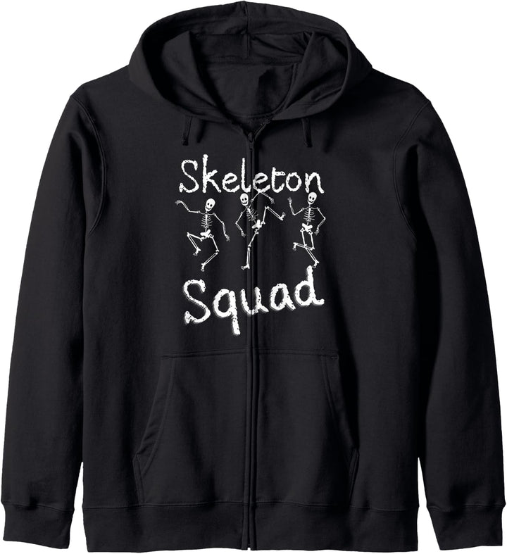 Skeleton Squad Radiology Tech Röntgen-Tanz-Skelette Kapuzenjacke