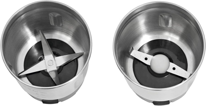 ProfiCook PC-KSW 1021 N, 2-in-1 Kaffeeschlagwerk & Zerkleiner in Einem, für Kaffeebohnen/Gewürze/Nüs