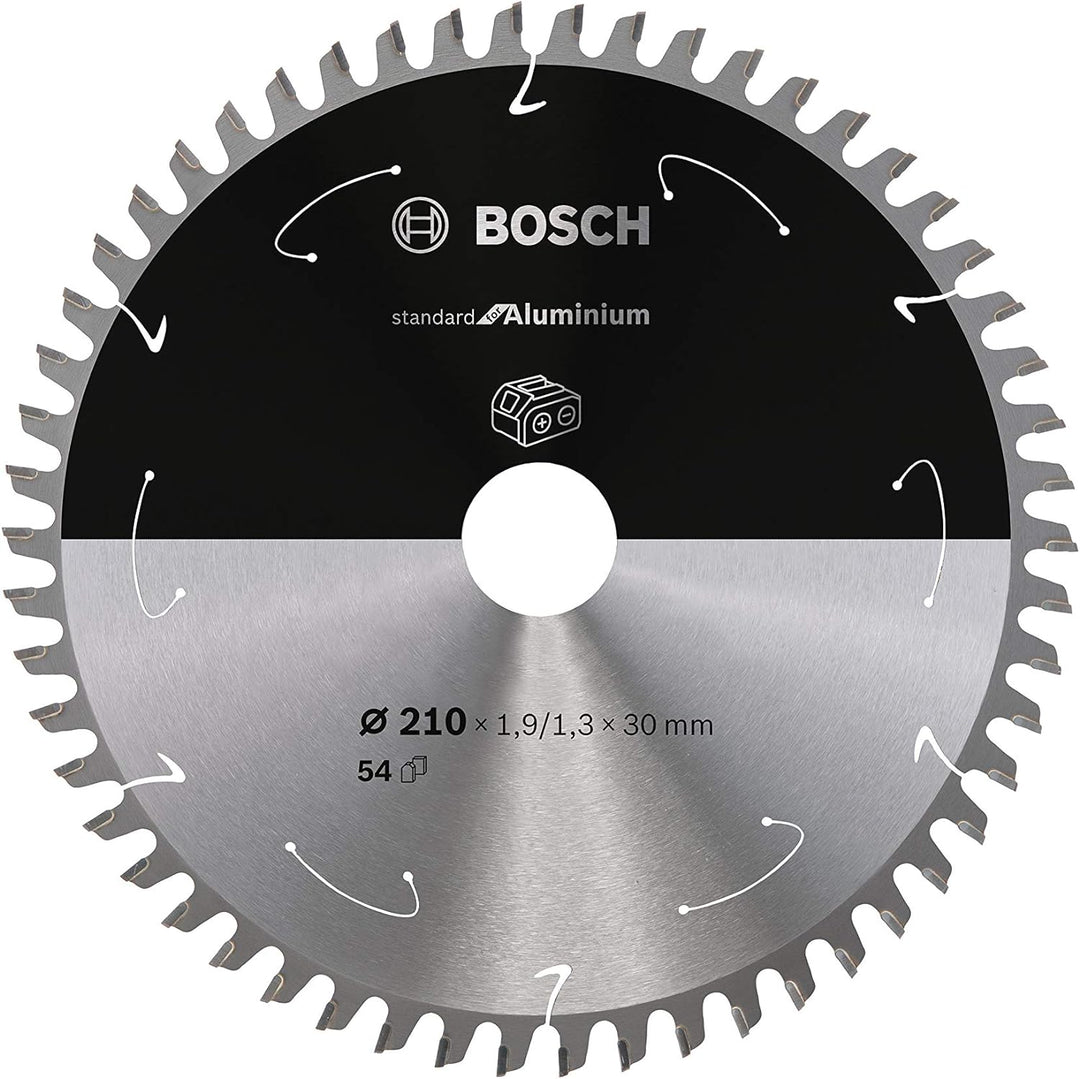 Bosch Professional 1x Kreissägeblatt Standard for Aluminium (Aluminium, Sägeblatt Ø 210 x 30 x 1,9 m