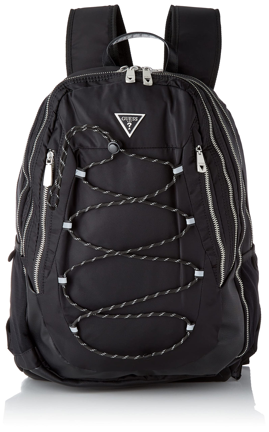 Guess Herren Certosa Nyln SMRT Mlft Bckpck Tasche, Schwarz