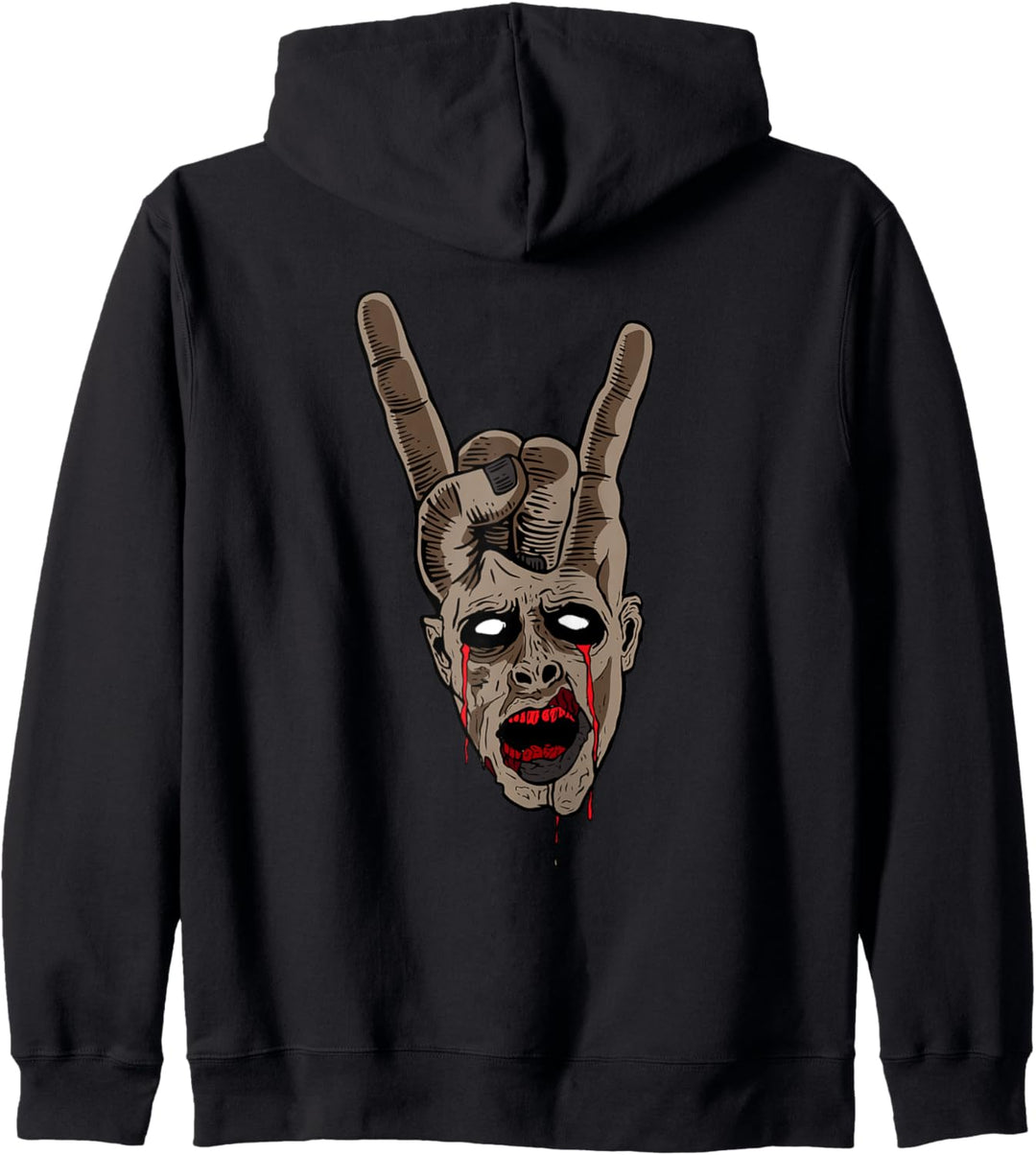 Heavy Metal Zombie Occult Sweater Pagan Goth Gifts Kapuzenjacke
