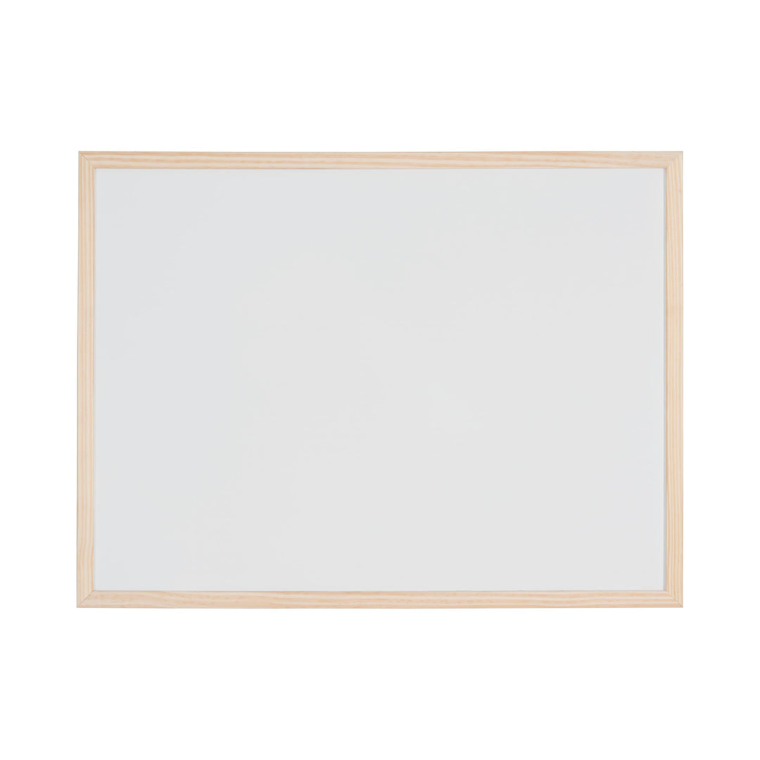Bi-Office Budget Whiteboard mit Holzrahmen, trocken abwischbar, 5 Grössen wählbar, 60 x 45 cm 60x45