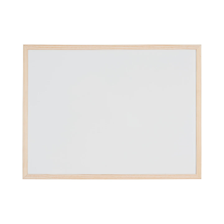 Bi-Office Budget Whiteboard mit Holzrahmen, trocken abwischbar, 5 Grössen wählbar, 60 x 45 cm 60x45