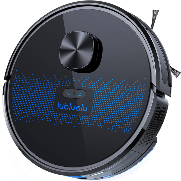 Lubluelu Saugroboter mit Wischfunktion, Staubsauger Roboter 5000Pa Lasernavigation mit 5 Karten, 55