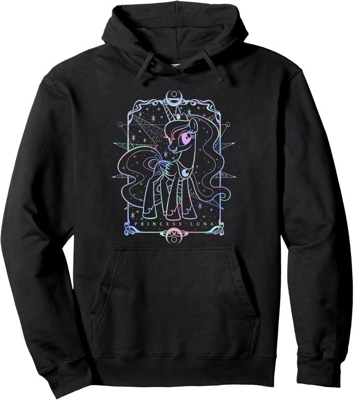 My Little Pony Princess Luna Hologram Tarot Card Pullover Hoodie
