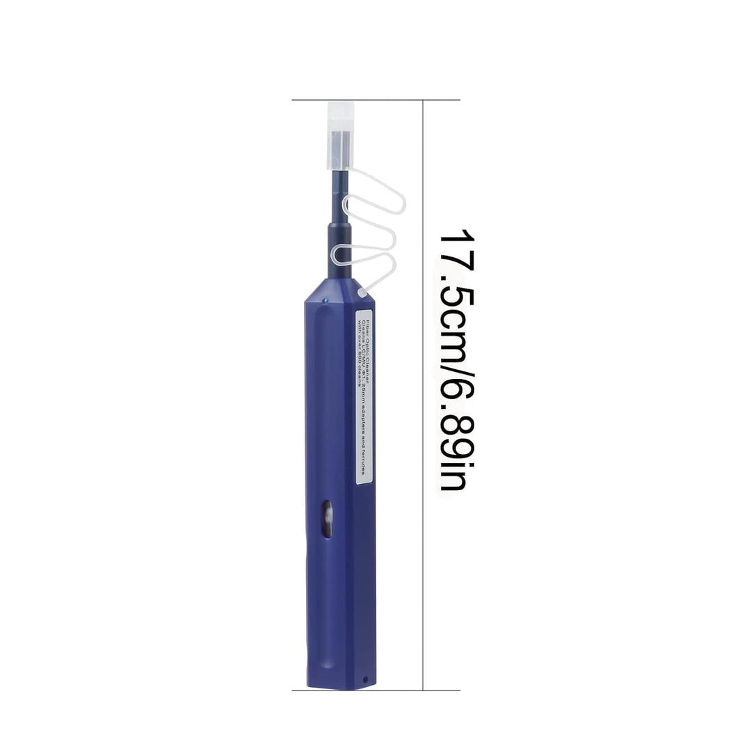 MSDADA 2 Stück Glasfaser Reinigungsstifte, Fiber Optic Cleaner für LC/MU Steckverbindungen 1.25mm Mi