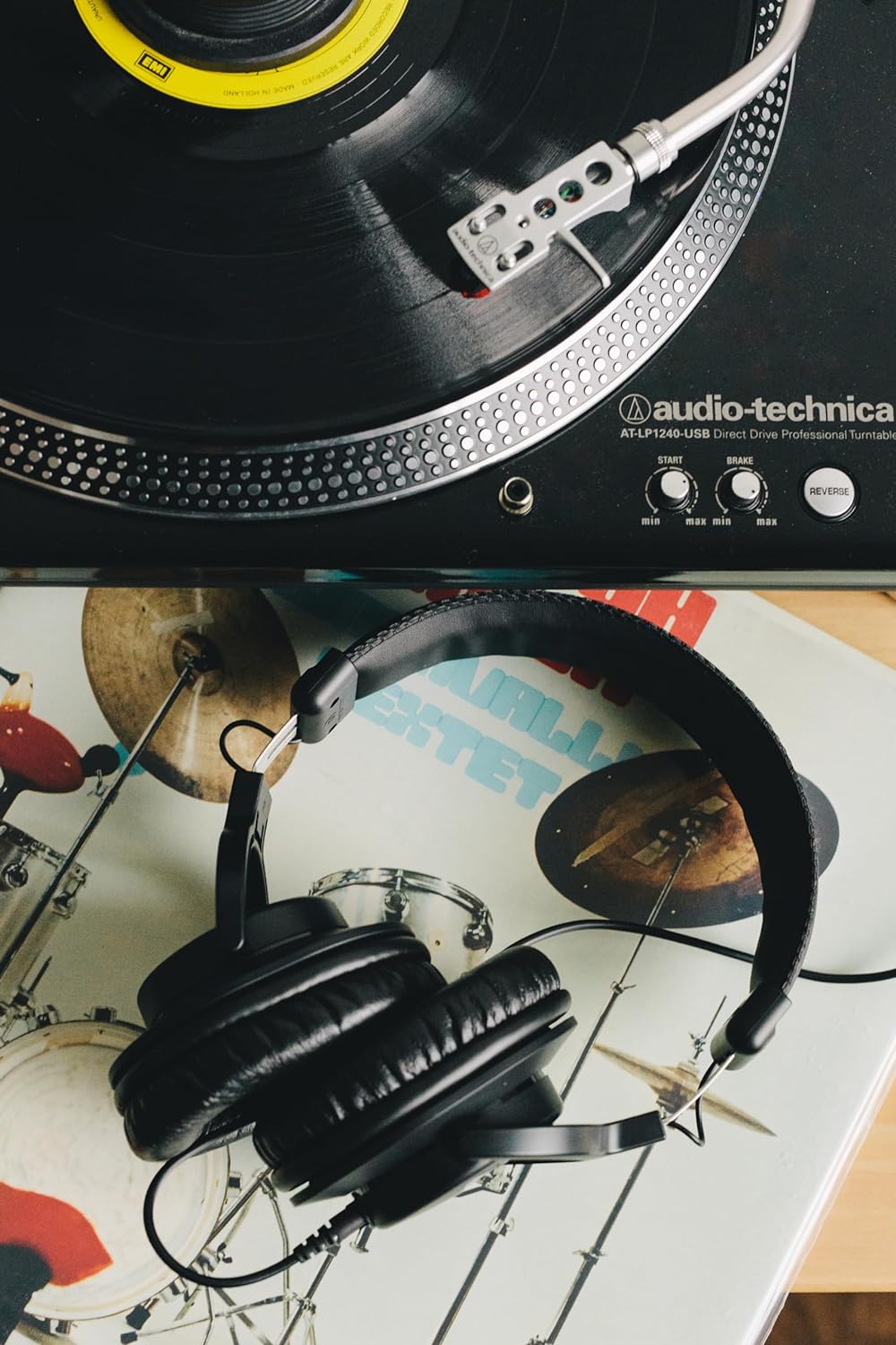 Audio-Technica PRO5XBK DJ Kopfhörer Schwarz Black PRO5 DJ Kopfhörer Schwarz, Black PRO5 DJ Kopfhörer