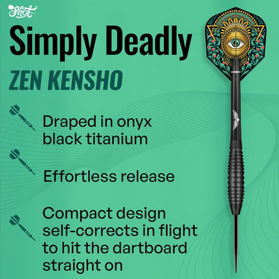 Shot Zen Kensho 90% - Steeldarts 24 Gramm