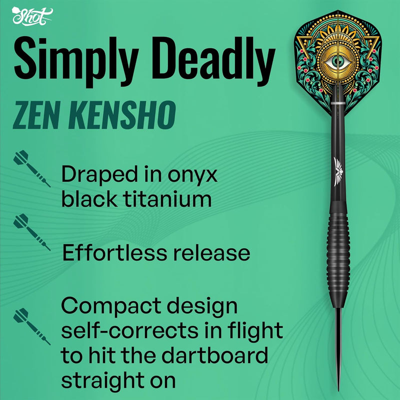 Shot Zen Kensho 90% - Steeldarts 24 Gramm