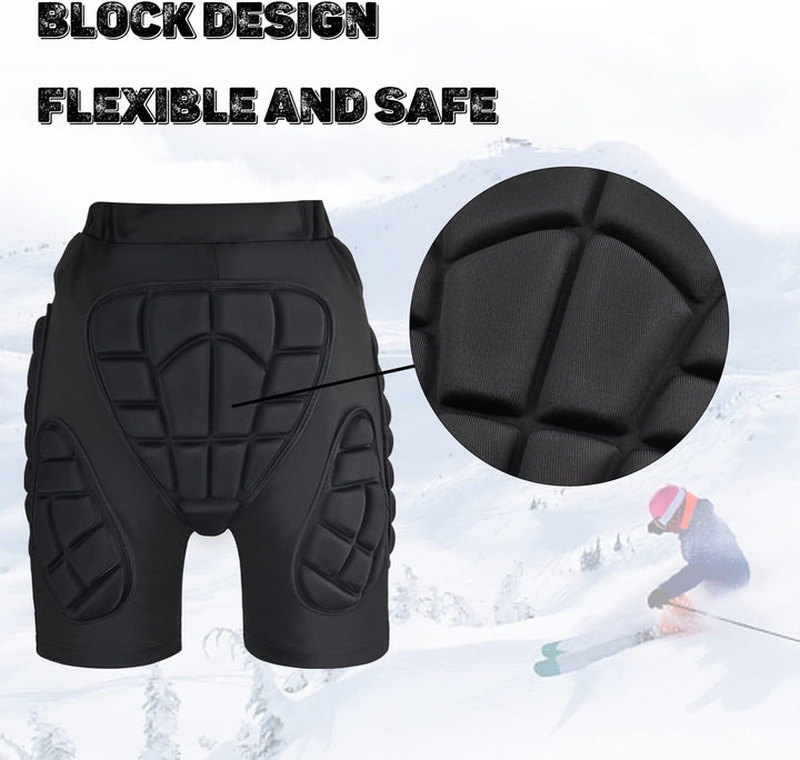 Tentock Schutzhosen Gepolsterte Protektorhosen Schutz Shorts Eva Pad Hip Butt Gepolstert Schutz Gear