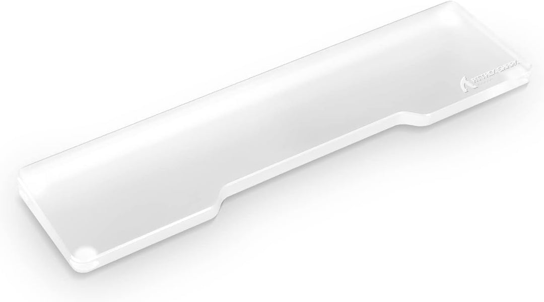 ATTACK SHARK 61 Tasten CNC Acryl Handballenauflage, Ergonomische Tastatur-Handauflage, Tragbare Ruts