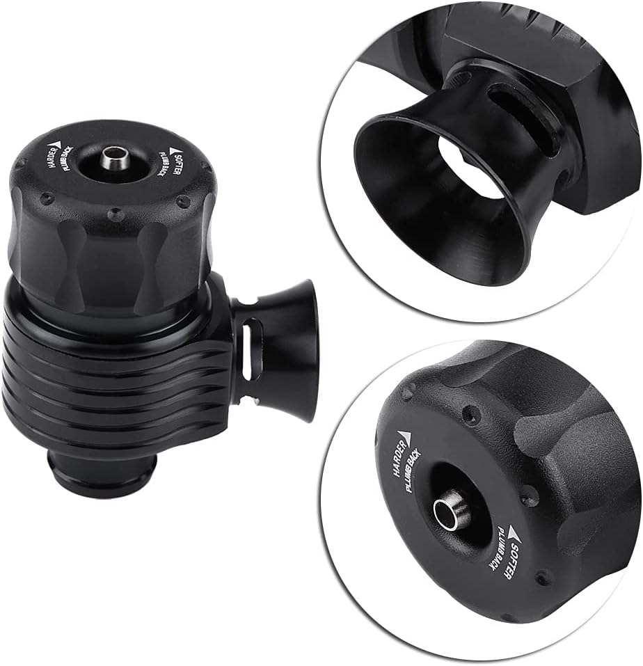 Auto Turbo Blow Off Ventil, Fydun 25mm Universal Aluminiumlegierung Auto Turbo Abblaseventil Adapter